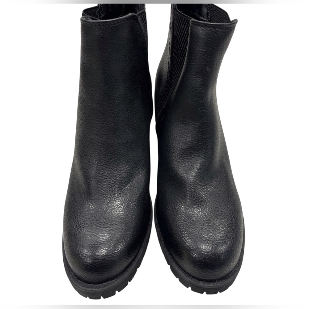 MIA Black Chunky Heel Jody Bootie in Black Women’s size 9 - Picture 5 of 14